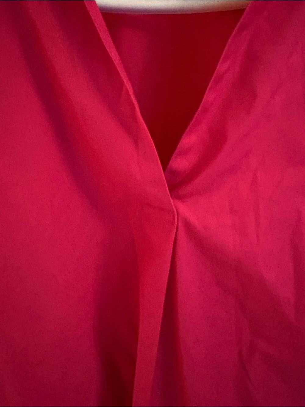 Chico's Bright Pink V Tunic Top - Picture 7 of 16